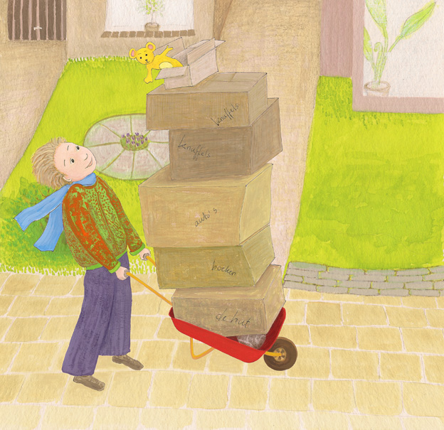 illustratie : de verhuizing