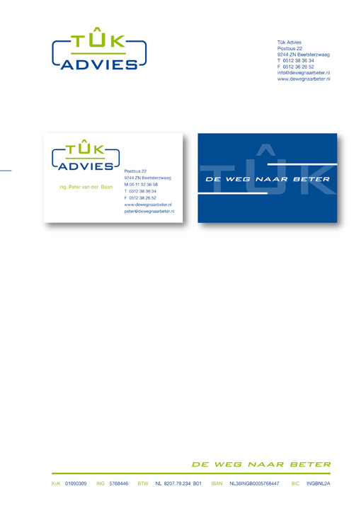 huisstijl Tûk Advies